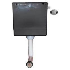 Wirquin Macdee Essentials Dual Flush Compact Concealed Cistern