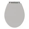 Carlton Stone Grey Wooden Soft Close Toilet Seat -Jeme Shop CTS499 p