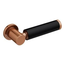 Cruze Black + Rose Gold Modern Cistern Lever