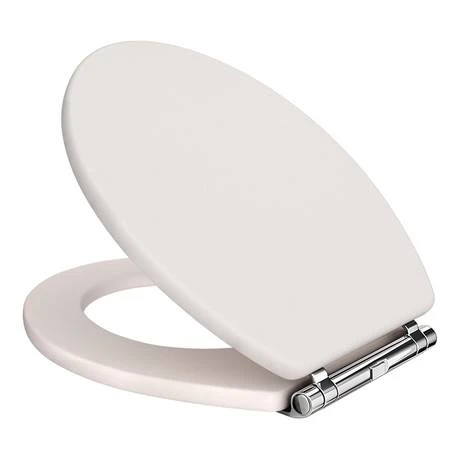 Old London Carlton Ivory Wooden Soft Close Toilet Seat 4 Old London Carlton Ivory Wooden Soft Close Toilet Seat - Image 2