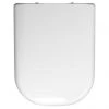 Twyford E500 Round Top Fix Toilet Seat and Cover -Jeme Shop E57851WH P