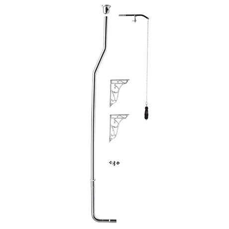 Hudson Reed High Level Flush Pipe Pack with Black Flush Pull Handle 3 Hudson Reed High Level Flush Pipe Pack with Black Flush Pull Handle