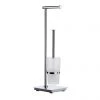 Smedbo Outline Lite Square Freestanding Toilet Brush and Roll Holder - FK603 -Jeme Shop FK603 P