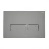 RAK Ecofix Matt Grey Dual Flush Plate with Rectangular Buttons 2 RAK Ecofix Matt Grey Dual Flush Plate with Rectangular Buttons -Jeme Shop FSRAKPPL006503 P
