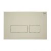 RAK Ecofix Matt Greige Dual Flush Plate with Rectangular Buttons -Jeme Shop FSRAKPPL006505 P