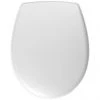 Twyford Galerie Toilet Seat and Cover with Top Fix Stainless Steel Hinges -Jeme Shop GN7865WH P
