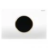 Geberit Sigma10 White + Gold Touchless Automatic Flush for UP320 Cistern -Jeme Shop GTAFWG p