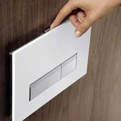 Geberit Sigma40 White Glass DuoFresh Odour Extraction Flush Plate - 115.600.SI.1 -Jeme Shop Geberit DuoFresh Odour Extraction Flush Plate d1 460