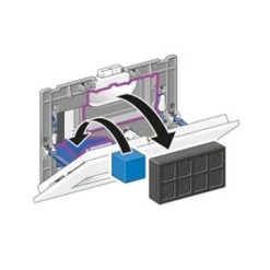 Geberit Sigma40 White Glass DuoFresh Odour Extraction Flush Plate - 115.600.SI.1 -Jeme Shop Geberit DuoFresh Odour Extraction Flush Plate d3 460