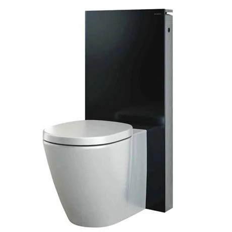 Geberit - Monolith WC Unit & Cistern for Floorstanding WC's - Black/Aluminium 3 Geberit - Monolith WC Unit & Cistern for Floorstanding WC's - Black/Aluminium - Image 2