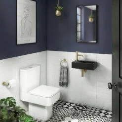 Arezzo Industrial Style Brushed Brass Toilet Roll Holder -Jeme Shop ISBBRH d3 460