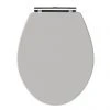 Old London Stone Grey Wooden Soft Close Seat For Richmond Toilets - NLS499 -Jeme Shop NLS499 p