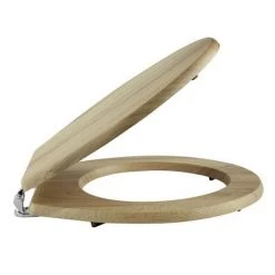 Old London Natural Walnut Wooden Soft Close Seat For Richmond Toilets - NLS599 -Jeme Shop Old London Natural Walnut Toilet Seat For Richmond Toilets NLS599 d1 375