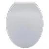 Standard Soft Close Toilet Seat - White -Jeme Shop Oxford Slow Close Toilet Seat White Medium
