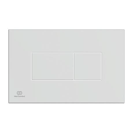 Ideal Standard Solea P2 Chrome Pneumatic Dual Flushplate - R0110AA 4 Ideal Standard Solea P2 Chrome Pneumatic Dual Flushplate - R0110AA - Image 2