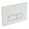 Ideal Standard Oleas M1 Chrome Mechanical Dual Flush Plate - R0115AA -Jeme Shop R0116AA P 1
