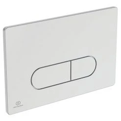Ideal Standard Oleas M1 Matt Chrome Mechanical Dual Flush Plate - R0115JG