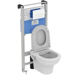 Ideal Standard Oleas P2 Chrome Pneumatic Dual Flush Plate - R0119AA -Jeme Shop R0119JG D2 460