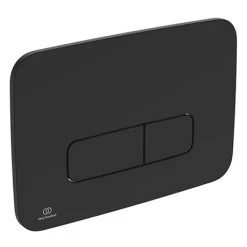 Ideal Standard Oleas M3 Matt Black Mechanical Dual Flush Plate - R0123A6