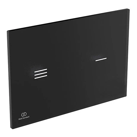 Ideal Standard Symfo NT1 Black Touchless Glass Dual Flushplate - R0129RX 3 Ideal Standard Symfo NT1 Black Touchless Glass Dual Flushplate - R0129RX
