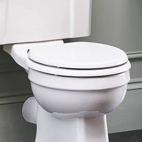 Burlington Soft Close Toilet Seat - Gloss White Seat - S18 4 Burlington Soft Close Toilet Seat - Gloss White Seat - S18 - Image 2