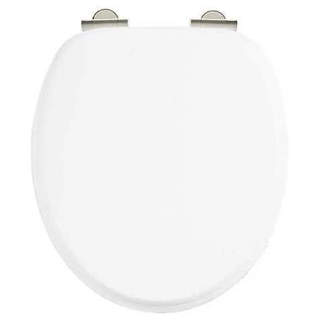 Burlington Soft Close Toilet Seat - Gloss White Seat - S18 3 Burlington Soft Close Toilet Seat - Gloss White Seat - S18