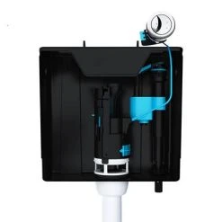 Viva Skylo Bottom & Side Entry Black Concealed Cistern -Jeme Shop SKYCC01 D3 460