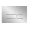Crosswater MPRO Chrome Dual Flush Plate - TEFLUSHC+ -Jeme Shop TEFLUSHC np