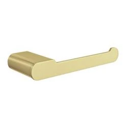 Arezzo Brushed Brass Toilet Roll Holder -Jeme Shop TRH03 BB d2 460