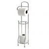 Basic Freestanding Toilet Roll Holder & Spare Roll Holder -Jeme Shop TRSPCOMBO P