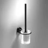 Venice Black Wall Mounted Toilet Brush & Holder 1 Venice Black Wall Mounted Toilet Brush & Holder -Jeme Shop VBLKA17 P