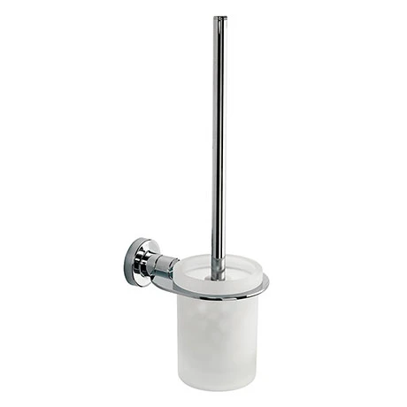 Venice Chrome Wall Mounted Toilet Brush & Holder 3 Venice Chrome Wall Mounted Toilet Brush & Holder