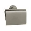 Venice Brushed Nickel Toilet Roll Holder with Cover -Jeme Shop VNICA08 P