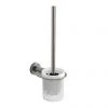 Venice Brushed Nickel Wall Mounted Toilet Brush & Holder