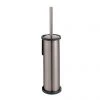 Venice Brushed Nickel Toilet Brush & Holder 2 Venice Brushed Nickel Toilet Brush & Holder -Jeme Shop VNICA14 P