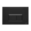 VitrA Loop R Mechanical Flush Plate - Matt Black -740-0611 1 VitrA Loop R Mechanical Flush Plate - Matt Black -740-0611 -Jeme Shop Vitra Loop R Mechanical Flush Plates for 12cm WC Frames Matt Black p