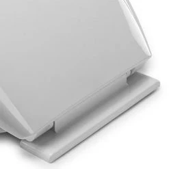 Croydex Anti-Bacterial Polypropylene Toilet Seat with Slow-Close Hinge - White -Jeme Shop WL400022H ai2 460