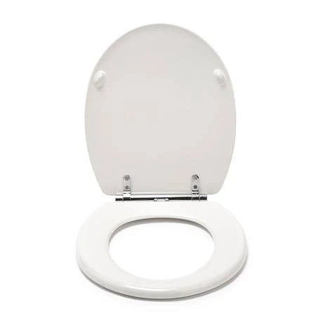 Croydex Lugano White Flexi-Fix Toilet Seat with Soft Close and Quick Release - WL601022H 5 Croydex Lugano White Flexi-Fix Toilet Seat with Soft Close and Quick Release - WL601022H - Image 3