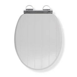Croydex Portland White Sit Tight Toilet Seat with Soft Close and Quick Release - WL601122H -Jeme Shop WL601122H D2 460