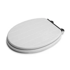 Croydex Portland White Sit Tight Toilet Seat with Soft Close and Quick Release - WL601122H -Jeme Shop WL601122H D3 460