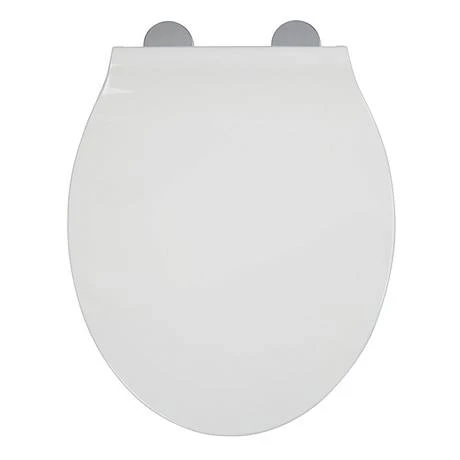 Croydex Flexi-Fix Michigan White Anti-Bacterial Toilet Seat with Soft Close and Quick Release - WL601622H 4 Croydex Flexi-Fix Michigan White Anti-Bacterial Toilet Seat with Soft Close and Quick Release - WL601622H - Image 2