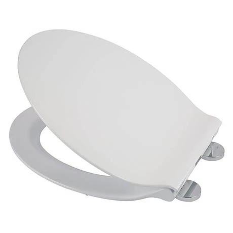 Croydex Flexi-Fix Michigan White Anti-Bacterial Toilet Seat with Soft Close and Quick Release - WL601622H 3 Croydex Flexi-Fix Michigan White Anti-Bacterial Toilet Seat with Soft Close and Quick Release - WL601622H