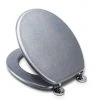 Croydex Flexi-Fix Blue Quartz Effect Anti-Bacterial Toilet Seat - WL601824H -Jeme Shop WL601824H ai1 670