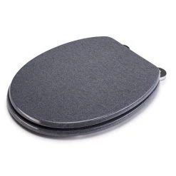 Croydex Flexi-Fix Dove Granite Effect Anti-Bacterial Toilet Seat - WL601931H -Jeme Shop WL601931H ai3 460