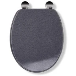Croydex Flexi-Fix Dove Granite Effect Anti-Bacterial Toilet Seat - WL601931H -Jeme Shop WL601931H ai4 460