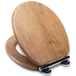 Croydex Flexi-Fix Ontario Teak Effect Anti-Bacterial Toilet Seat with Soft Close and Quick Release - WL602086H 10 Croydex Flexi-Fix Ontario Teak Effect Anti-Bacterial Toilet Seat with Soft Close and Quick Release - WL602086H -Jeme Shop WL602086H ai2 460