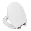 Croydex Bolsena White Flexi-Fix Toilet Seat with Soft Close - WL602822H -Jeme Shop WL602822H P