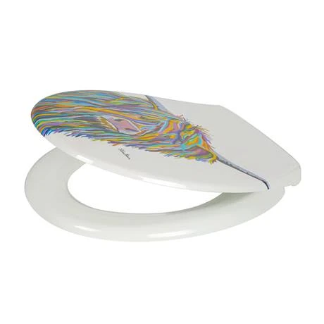 Croydex Angus McCoo Flexi-Fix Toilet Seat by Steven Brown Art - WL604022 6 Croydex Angus McCoo Flexi-Fix Toilet Seat by Steven Brown Art - WL604022 - Image 5