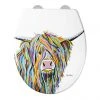 Croydex Angus McCoo Flexi-Fix Toilet Seat by Steven Brown Art - WL604022 -Jeme Shop WL604022 P