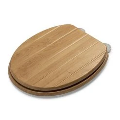 Croydex Tramonti Oak Effect Flexi-Fix Toilet Seat - WL610576H -Jeme Shop WL610576H D3 460